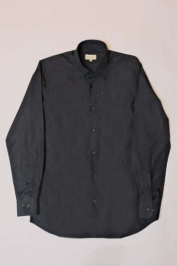 Black Cotton Shirt